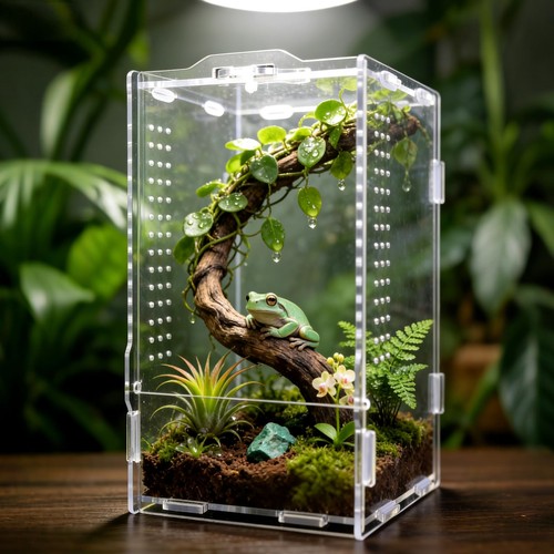 Jumping spider enclosure - spider,